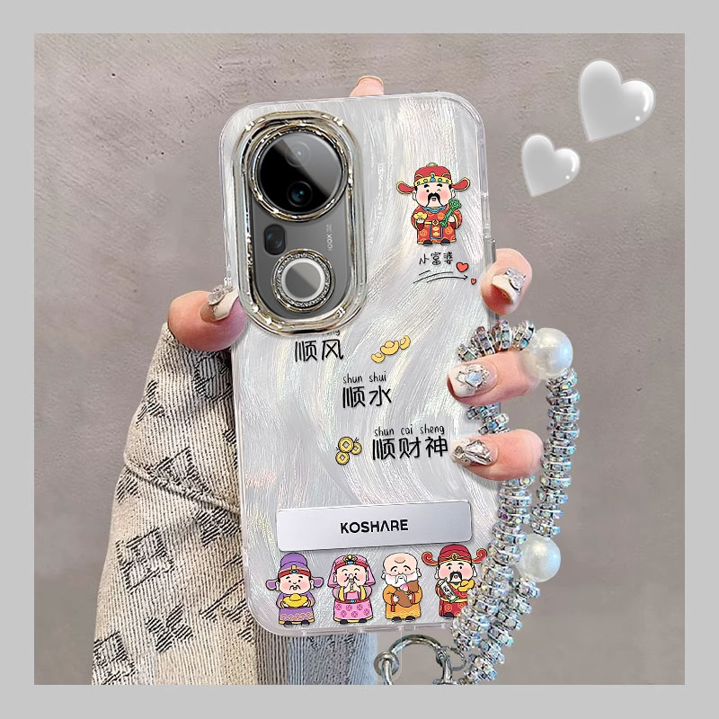 适用VIVOS30-S9带手链支架手机壳