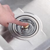 水池塞子厨房水盆过滤网老式 封水C盖子老式 水槽过滤网洗菜盆漏水