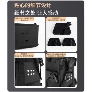 适用春风450CLkC250CLC边包摩托车改装配件边箱防水快拆两侧快拆