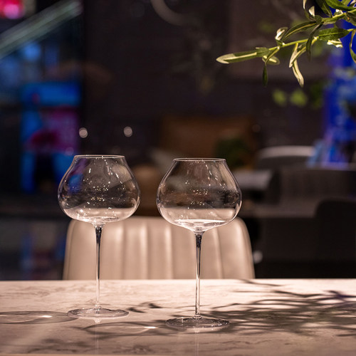 超薄纯手工勃艮i第红酒杯水晶玻璃葡萄酒高脚杯侍酒师大赛级品酒