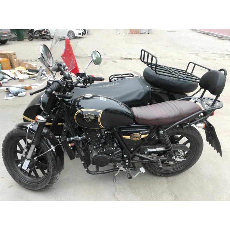 银钢边三轮侉子摩托车YG300B-A原厂配件后货架靠背尾箱架后车架