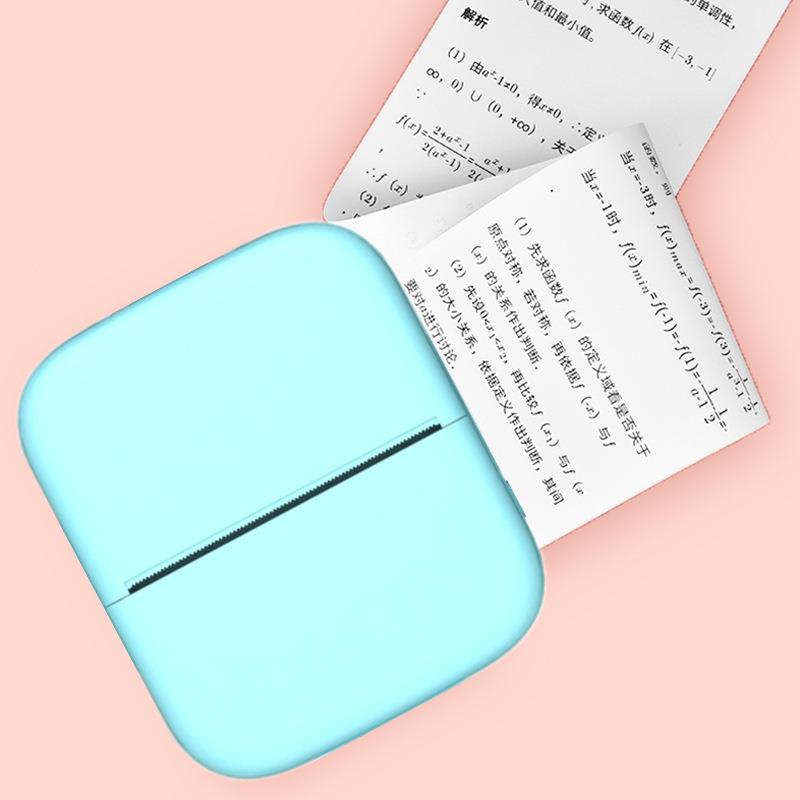 尘3寸宽幅高清错题热打印机小标签学X1宽幅蓝生业照勋片抄题手作