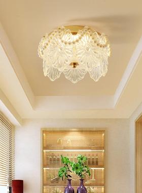 法衣式10831复古阳台过吸顶灯古帽间楼梯走廊玻璃灯玄道关中入户