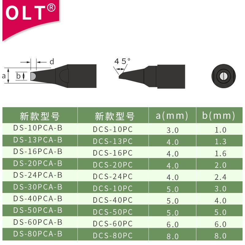 DS-24PCA-BDS-30PCA-BDS-40PCA-BDS-50PCA-BDS-60PCA-B烙铁头