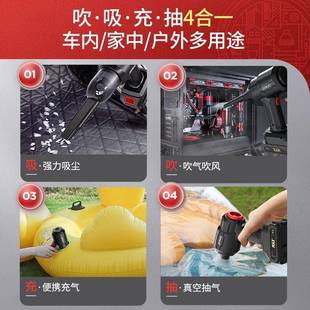 杰诺车载吸尘器车用大吸力无线充电家用小型汽车内手持迷你超Hy7