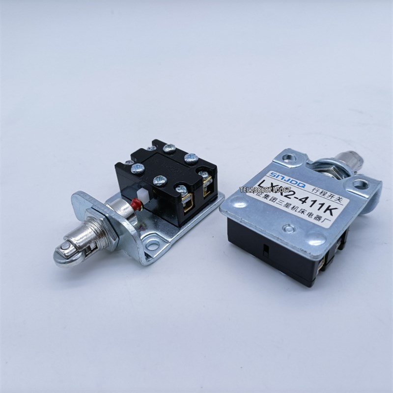 LXK2-411K机床行程开关 滚轮微动限位开关配LX24W2-11银触点芯子