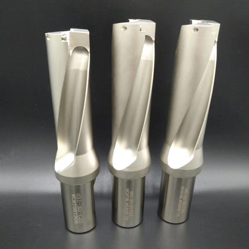U钻快速钻钻SP平底钻头WC U钻刀片SP直径10-80/2倍/3/4/5倍径