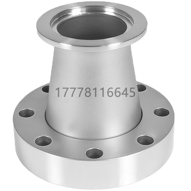 高真空CF法兰转KF法兰变径转换接头CF16/25/35/50转KF16 25 40 50