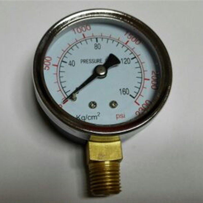 pressure gauge 160kg/C 2300psi 压力表 牙PT1/4 60mm 2.5级