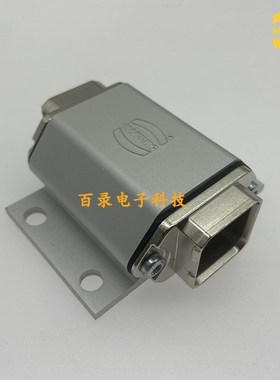 HARTING浩亭重载连接器 Han PushPull RJ45耦合器  09352210501