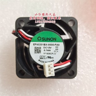 0000 12V FA9 4CM 适用于华为H3C交换机风扇4020 SUNON EF40201BX