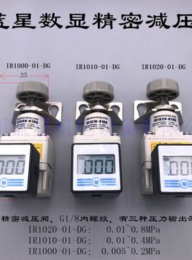 蓝星数显精密调压阀/精密减压阀/调压阀/IR1010-01-DG/