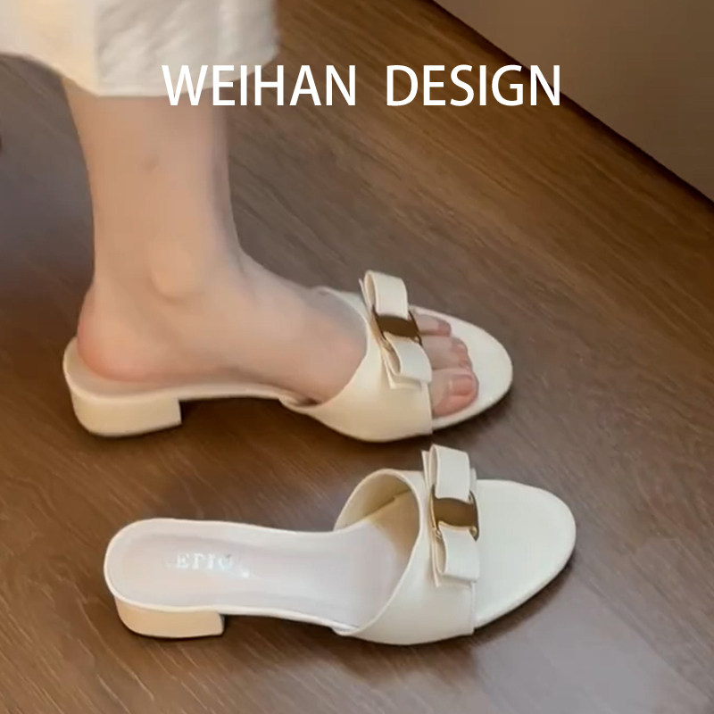 羊皮版!法式白色蝴蝶结