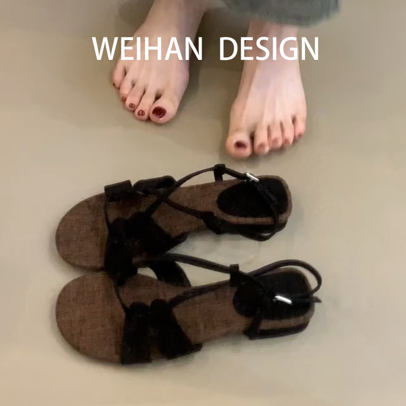 羊皮版!法式复古风绑带