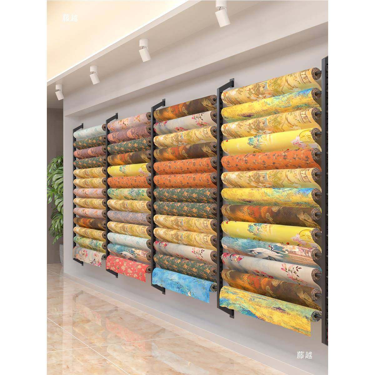 香云纱整卷布料货展示架丝绸台两头上墙布桌布架挂布架固布架墙料,商业/办公家具,办公储物柜,淘宝优惠券,粉丝福利购,淘宝优惠卷