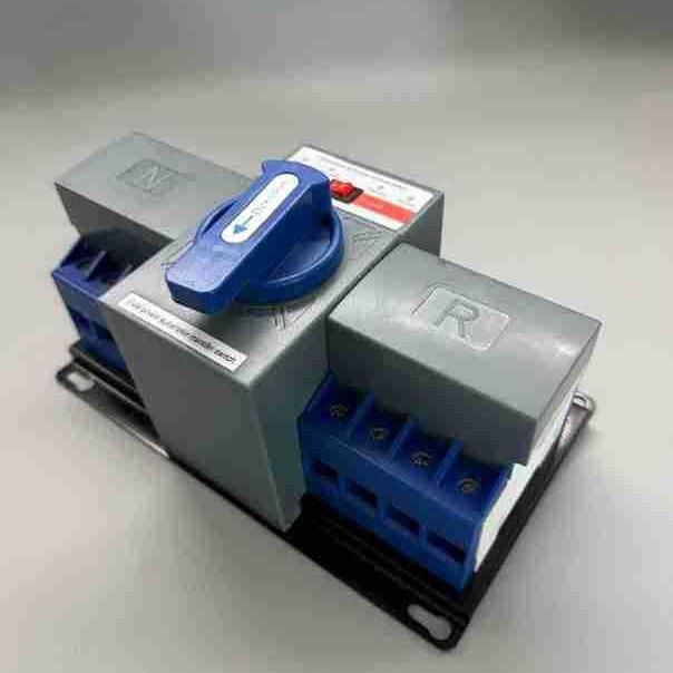 双电源自动转三家换4开关2295P4P迷你用切换开关P单相相四线220V3