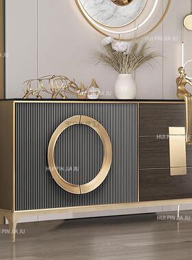 B客w1意式餐边柜轻奢高档现代217用厅玄家关隔断入户门