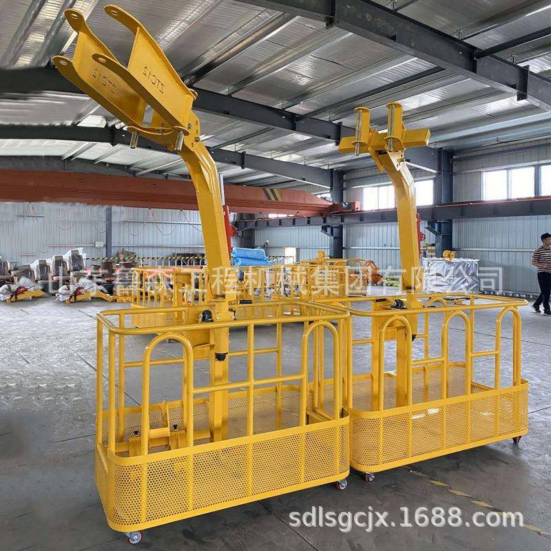 小高层作业车吊吊篮工地外施工用吊框建170可旋转吊筑车吊篮