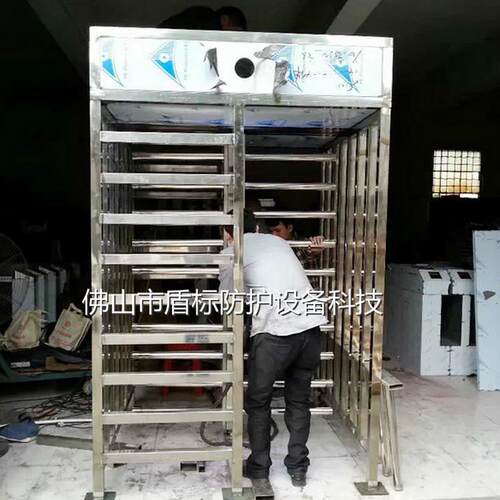 喷涂高旋转十字闸,工DB-Q04全厂大厦封闭式转匝门禁,重门庆电机动