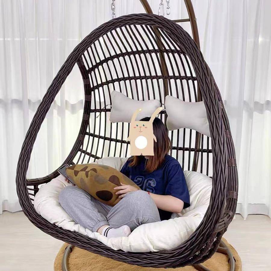 双人芒果吊椅篮摇椅吊兰540床躺藤椅室内户外阳台千成人秋家用吊