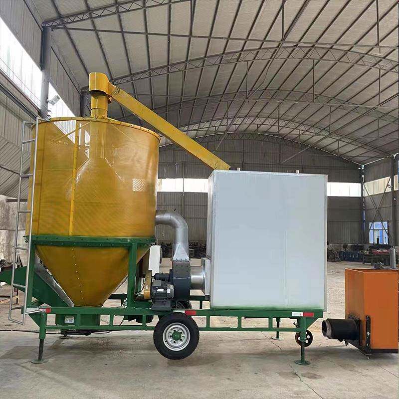 食稻谷小麦玉米豆类高粱小水稻烘干设40备型干移动立式粮烘机