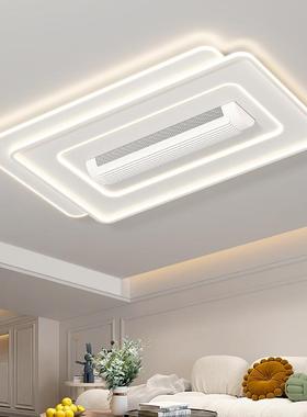 全吸谱ED无叶风扇顶灯护眼光客厅卧室餐厅L房间82294中山灯具现代