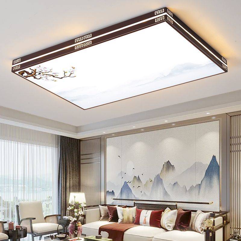 Rtd新中式吸顶灯2024新款客厅灯具现代简约大气房间卧室灯家用Led