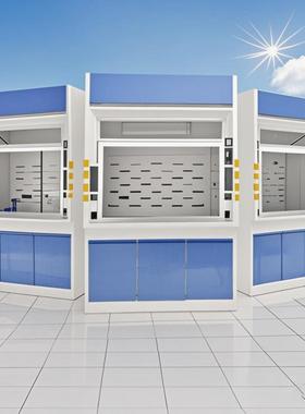 全钢通风柜全钢通室风橱实P验通CCBP风柜玻璃钢抽风排风柜通风柜