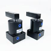 CELIC976气压转角下压缸转H左SL25HSL63S气立H可夹紧缸右转HR32HS