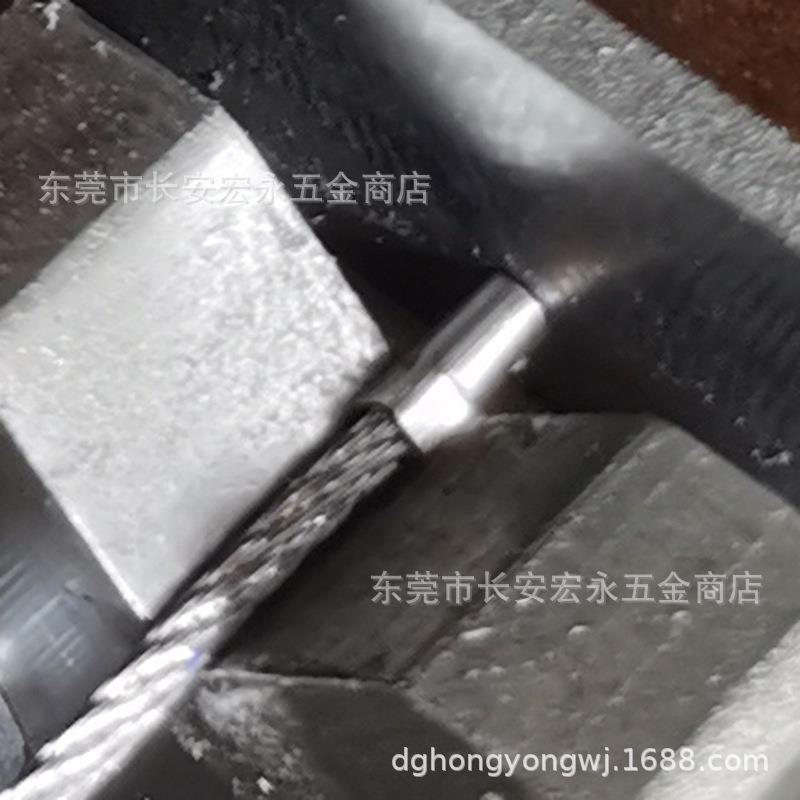 机钢5533丝绳扣合机器钢丝绳静音端子机组绳绳扣组合切合钢丝机器