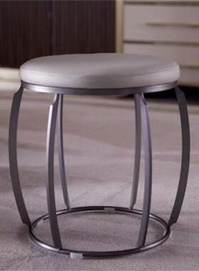 奢FX-Y116轻小凳子创意茶桌代客凳家用客厅CSZ阳台圆凳现简约设人