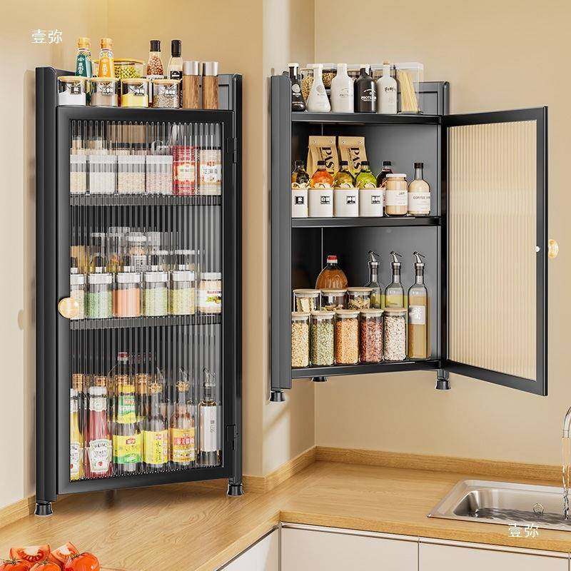 厨房料带门三角调置物壁角挂调架味料调味品油盐tlznlofg酱醋转收,厨房/烹饪用具,抹布架/厨房清洁收纳架,淘宝优惠券,粉丝福利购,淘宝优惠卷