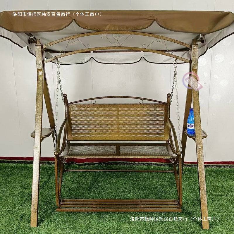 户外秋千庭院荡秋千室外双人吊床室内小院摇篮家用花园藤编摇摇椅