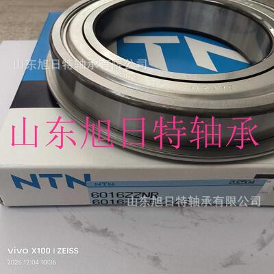 601轴6ZZNNT进口PIH承NTNN单列深沟球轴R承带止动环