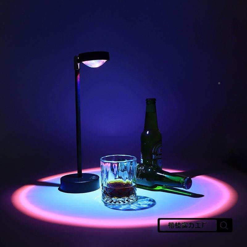 复古酒吧台灯吧充电户餐氛桌灯桌面氛外64460围灯小夜灯餐桌气灯