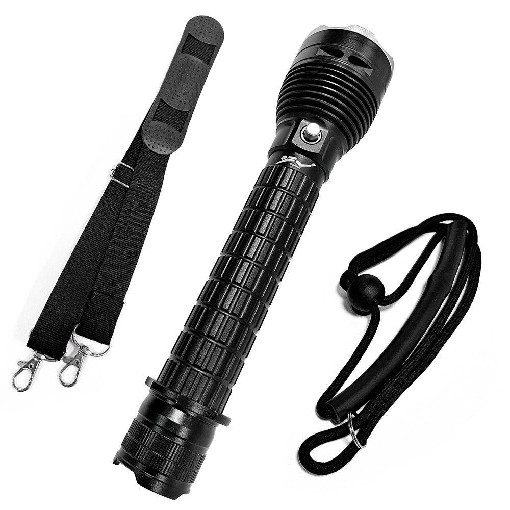 跨境款高亮远射P强光潜新外水手电筒LED户潜水赶海照明潜QS13-QS1