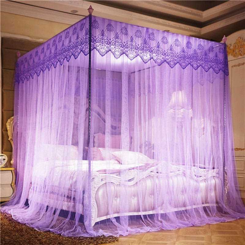 红色蚊帐婚庆宫廷结婚陪嫁帐子浪漫新婚1.8m床纹帐家用婚房中式风