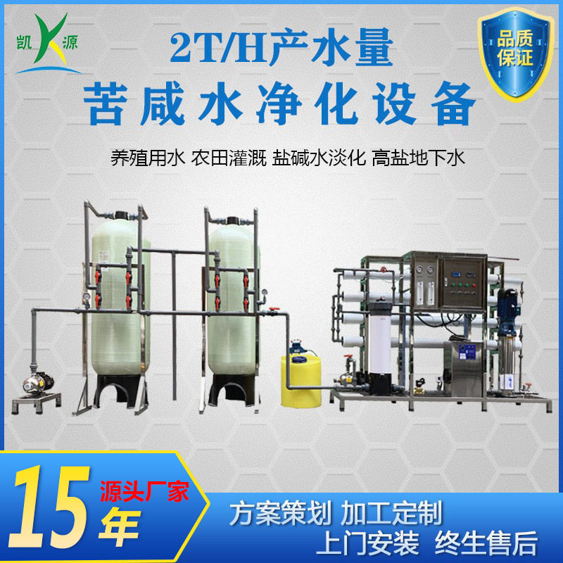 高碱盐反渗透苦咸水处理设备