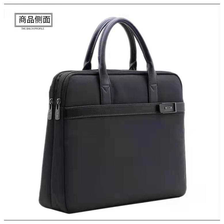 昂特 826文件袋手提公文包尼龙布多层拉链商务办公会议袋可印logo