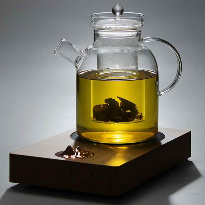 【折扣】ID3L加厚玻璃煮茶壶大容量耐高温加厚烧水壶过滤泡茶壶带
