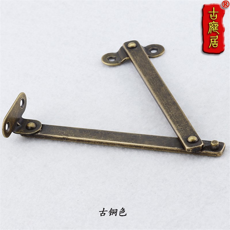 速发支撑杆箱活动柜门配件伸翻前盖合页折叠箱盖支撑下翻五金上缩