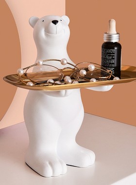 速发入户进门居纳摆件客新摆件家收装饰品玄关摆件乔迁厅居装饰品