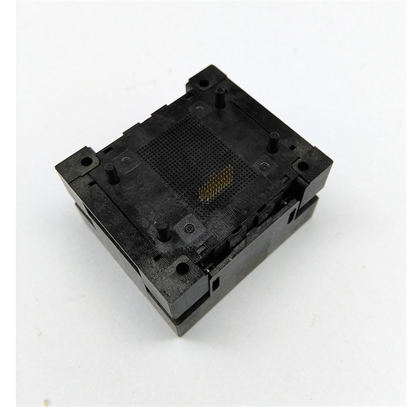 速发eMCP221 测试座 BGA221 老化座 0.5间距 ADK 下压弹片编程座
