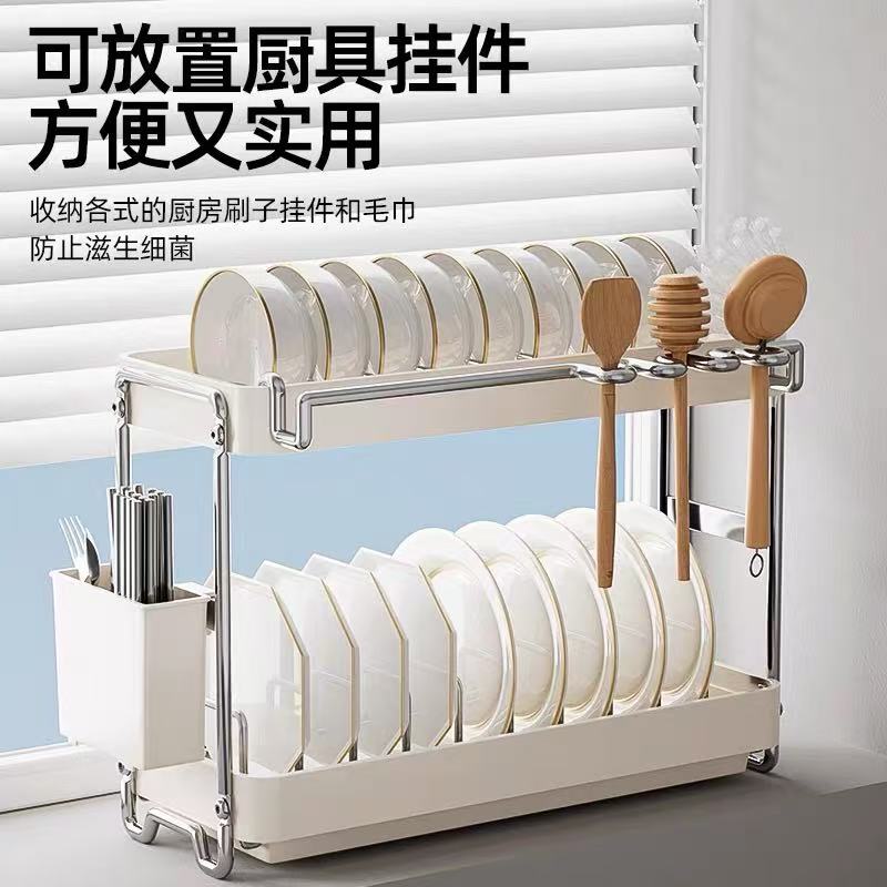 碗碟收纳架沥水碗架台面沥水篮