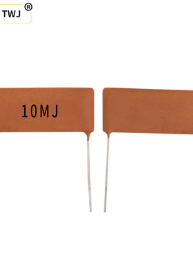 RI82厂家直销10MJ/100MJ土黄色直插无感玻璃釉膜高压脉冲电阻