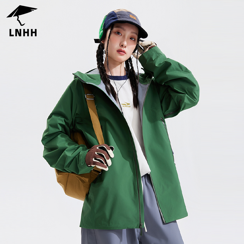 路宁好汉硬壳冲锋衣防水登山服SL