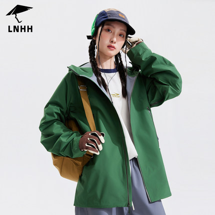 路宁好汉硬壳冲锋衣男女2026新款户外防水登山服轻量外套春夏秋SL