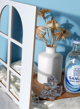 造影板产品光影拍照道具摄影室内静物布景创意格栅假窗户模拟窗格