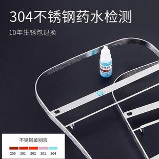 304不锈钢沥水碗架双层厨房家用碗盘收纳架多功能碗碟滤水置物架