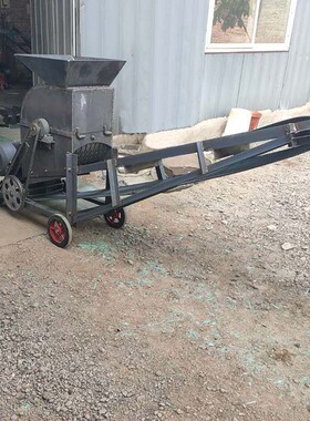 小型粉土机 移动式粉煤机土壤鸡牛羊粪打破碎石机 育苗泥土粉碎机
